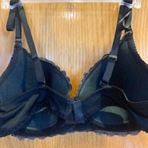 NWT Rampage Intimates Lace Demi Bra 34C & Panty M - Picture 3 of 7